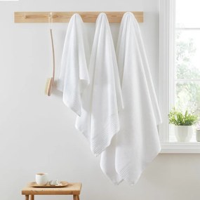 Fehér frottír egyiptomi pamut fürdőlepedő 90x140 cm – Bianca