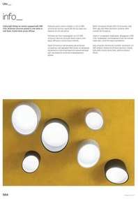 Redo 01-1627 - UTO LED spotlámpa, 12W/230V, Ø 12 cm, fehér