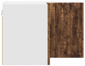 Fali konyhaszekrény polcokkal Öreg fa 57 x 57 x 40 cm Faanyag