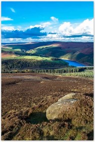 Poszterek 80x120 Hegyi tájkép