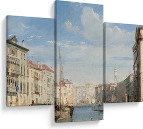 Kép - Richard Parkes Bonington, The Grand Canal, reprodukciók (90x60 cm)