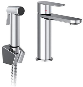 Ravak X070450 - Mosdócsaptelep bidé zuhannyal CHROME, fényes króm