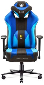 Diablo X-Player 2.0 szövet gamer szék Nagy méret:frost black/ fekete