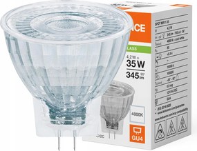 Led izzó MR11 GU4 4,2W 35W 345lm 4000K Semleges Fehér 12V Ledvance