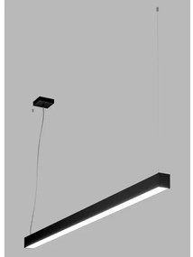 LED2 - LED Csillár zsinóron NOLI LED/60W/230V 3000K/3500K/4000K fekete