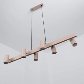 Brilagi - Kábeles csillár SELE 6xGU10/30W/230V bézs