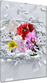 Vászonkép 80x120 Virágos falikép