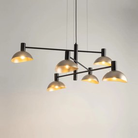 Sigma lighting modern függeszték artis fekete arany sig40569