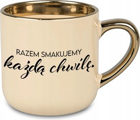 Bögre Nagy Krémszínű Együtt Ízlelünk Minden Pillanatot Ajándék Férj feleségének