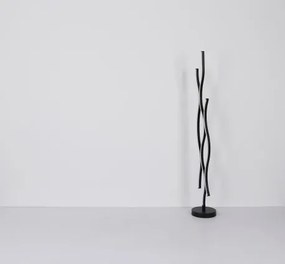 Globo 67206D Mennyezeti lámpa könnyűfém fekete matt, műanyag fehér, alumínium fekete matt, HxSzxM.: 1080x180x60mm, LED 35W 230V, 3610lm forrás, 1220lm kimenet, 3000K