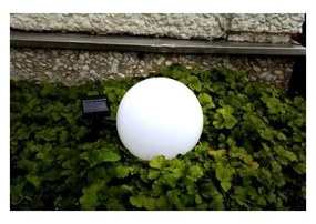 Globus napelemes LED lámpa, ⌀ 20 cm - Star Trading