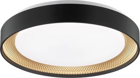 Brilliant - LED dimmelhető mennyezeti lámpatest WALDO LED/24W/230V fekete/arany + távirányító