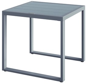 Casaria® Rattan erkélygarnitúra 1+2 - szürke