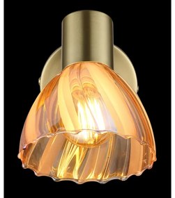 Globo 54315M-1 - Fali spotlámpa ZACHERY 1xE14/40W/230V arany