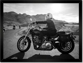 Poszterek keretben 40x30 Harley Davidson Motorkerékpár