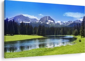 Kép - havas hegycsúcsok (90x60 cm)