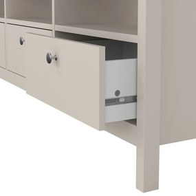 Szürkésbézs TV-állvány 151x54x38 cm Madrid – Tvilum