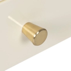 Krémszínű éjjeliszekrény Nara – Ixia