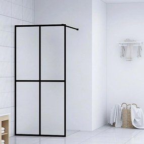 vidaXL homályosított edzett üveg zuhanyfal 100 x 195 cm