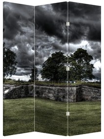 Paraván - Felhős ég (126x170 cm)