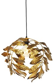 Vintage lógólámpa antik arany 40 cm - Linden