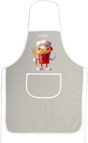 EMI Pasta konyhai kötény, Szürke