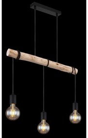 Globo 15539-3H - Csillár zsinóron GREGOR 3xE27/60W/230V