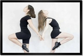 Poszterek keretben 60x40 Szeretem a táncot Tánc