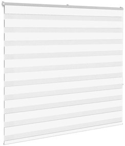 zebrafüggönnyel fehér szövetszélesség 150,9 cm poliészter