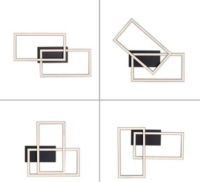 Leuchten Direkt 14692-18 - LED Dimmelhető mennyezeti lámpa IVEN LED/36W/230V