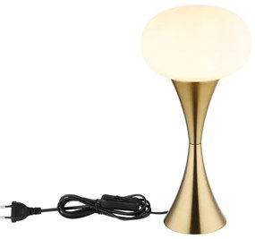 Globo 21027M - Asztali lámpa LULA 1xE14/25W/230V aranyszínű