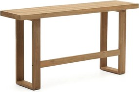 Natúr színű tömörfa kerti pad Canadell – Kave Home