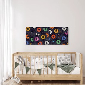 Kép - Zenei gramofonlemezek (120x50 cm)