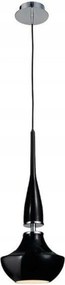 AZzardo Tasos fĂŒggesztĂ©k 1x E14 25W izzĂł nĂ©lkĂŒl 15cm IP20, fekete