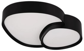 Fekete LED mennyezeti lámpa 36x43.5 cm Rise – Trio