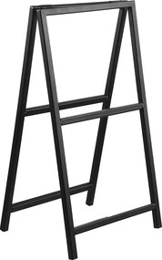 GRID két emeletes fém tároló, fekete 33 cm