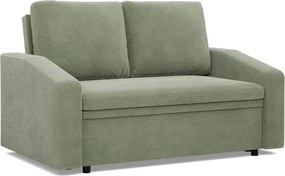 Zeus kanapé, kordbársony, hab töltet, döntött kartámasz, zöld