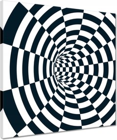 Vászonkép 40x40 Absztrakt fekete-fehér