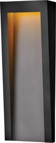 ELSTEAD HK-TAPER-L-TBK TAPER Modern Kültéri Fali Lámpa Fekete LED IP44