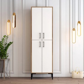 Berlin A - Walnut, White