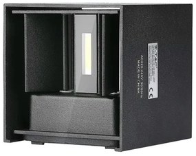 LED Kültéri fali lámpa LED/5W/230V 4000K IP65 fekete