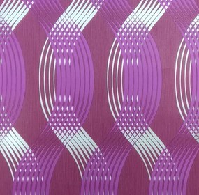 Fali tapéta hullåmok lila 115102