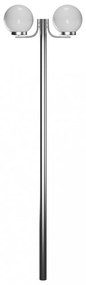 kerti lámpaoszlop 2 burával 220 cm