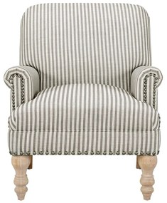 Bézs len fotel Jaya – Støraa