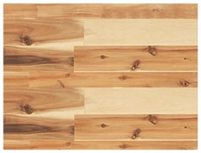 3 db olajbevonatú tömör akácfa függőpolc 60 x 20 x 4 cm