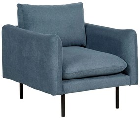 Kék kárpitozott fotel VINTERBRO Beliani