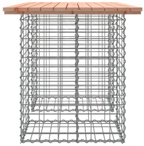 tömör duglászfenyő gabion kerti pad 100x70x72 cm