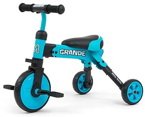Gyerek háromkerekű bicikli Milly Mally Grande blue