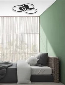TRIO R62823132 CIRCLE Modern LED Mennyezeti Lámpa E27 IP44
