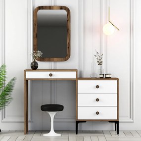Lizbon 544 - Walnut, White